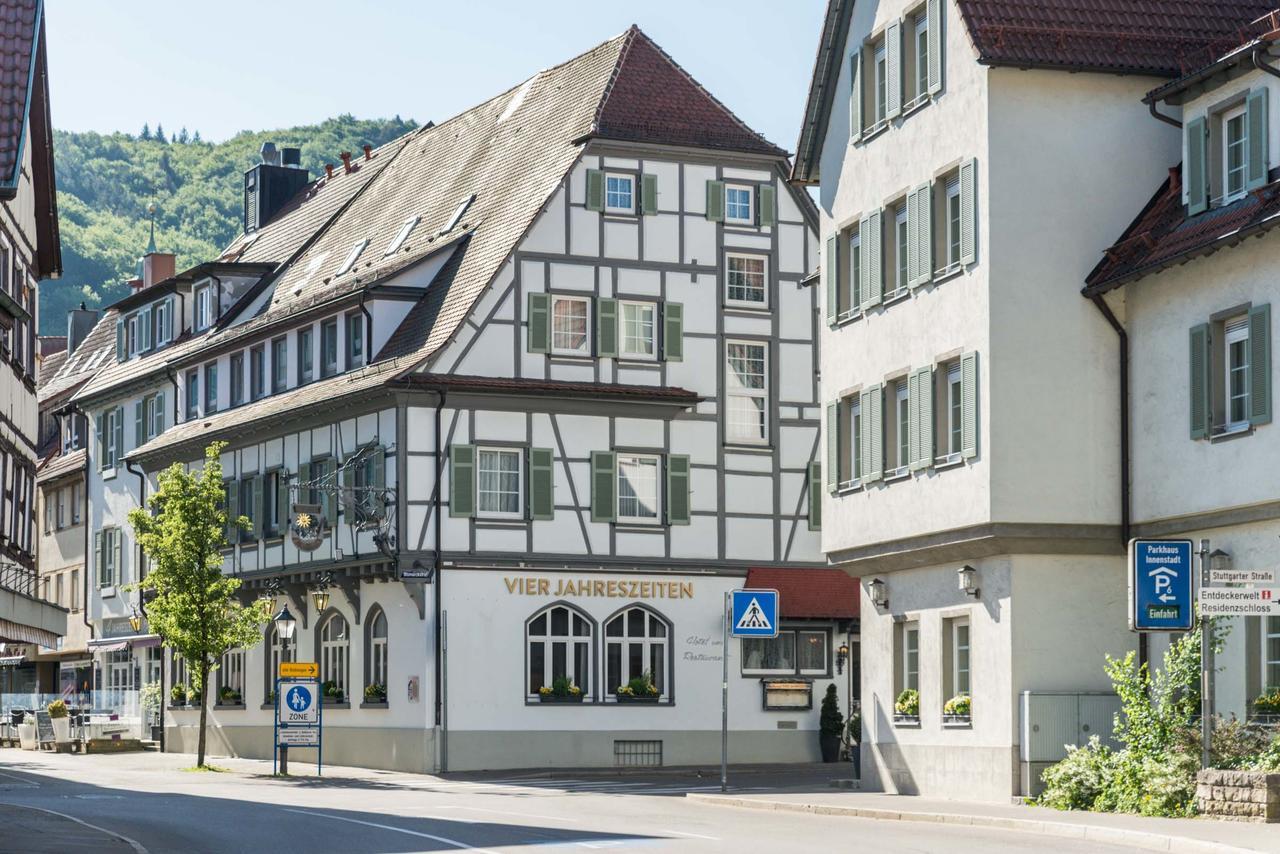 Flair Hotel Vier Jahreszeiten Bad Urach Exterior foto